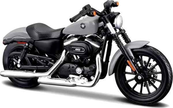 Maisto Harley Davidson 2022 Sportster Iron 883 Die Cast Gri 118 Model Motosiklet 31360 - Image 1