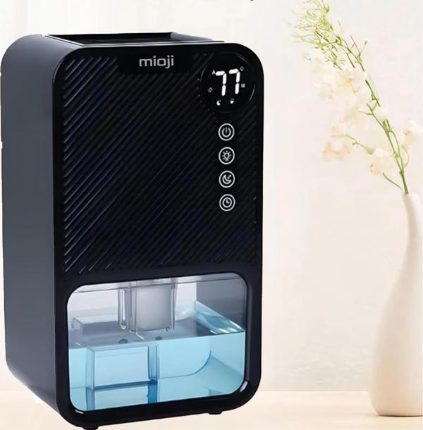 Mioji Mio 30NEC 1100ml Hava İyileştirici ve Ev Tipi Nem Alma Cihazı - Siyah - Image 1