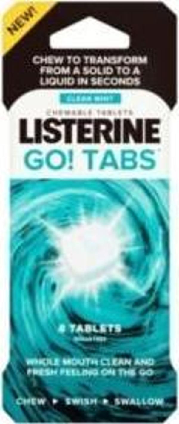 Listerine Go Tabs 4 Kapsül - Image 1