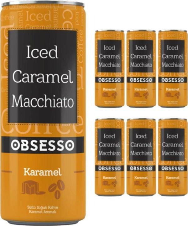 Obsesso Caramel Machiato 250 ml * 12 Adet - Image 1