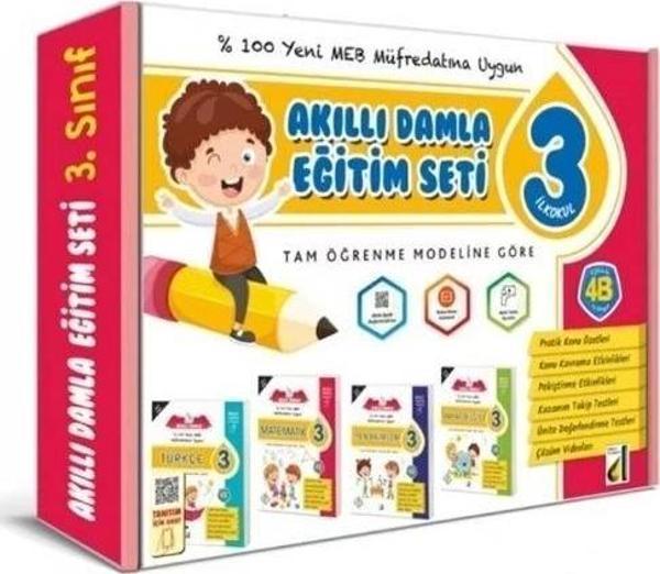 AKILLI DAMLA EĞİTİM SETİ 3 SINIF - Damla Yayınevi - Image 1