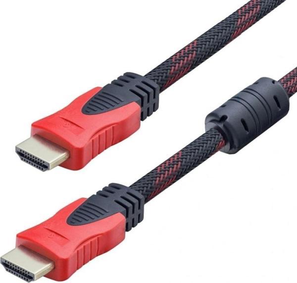 Nif Bilişim Nivatech NTC-104 1.4V 10 Metre Örgülü HDMI Kablo Full HD - Image 1