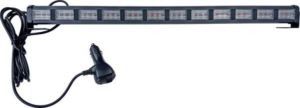 17 fonksiyonlu çakar lamba 57,8cm kırmızı-mavi 12-30v / LAPA199-2 - Image 1