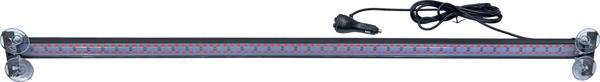 17 fonksiyonlu iç-dış kullanımlı çakar lamba 104cm kırmızı-kırmızı 12-30v / LAPA203 - Image 1