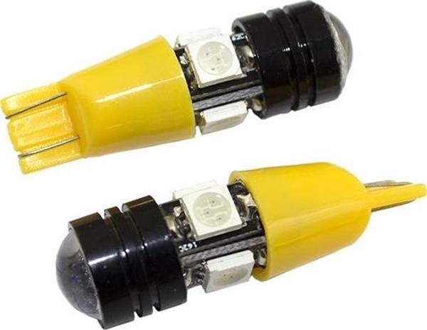 Space T10 Flaşlı Led Ampul Turuncu / LAAM182-2 - Image 1