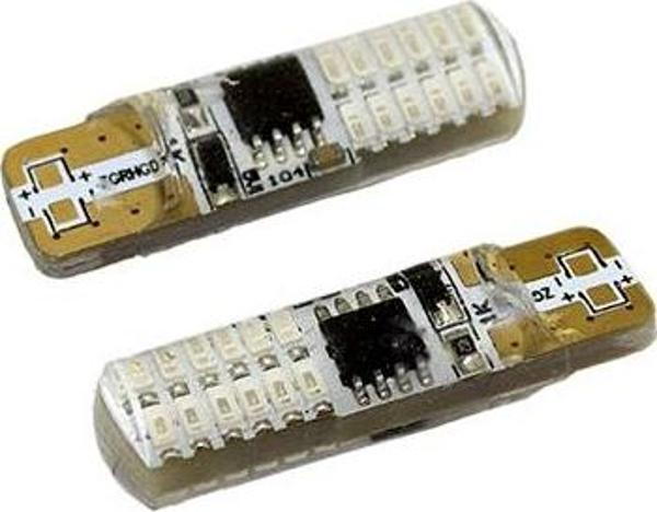 Space Led Ampul T10-12SMD Çakarlı Mavi 2'li Set 12V / LAAM630-1 - Image 1
