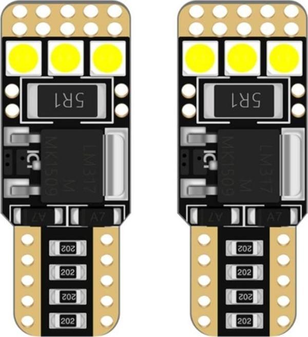 T10 Dekoratif led ampul buz mavi 12V 4W canbus / LAAM953-2 - Image 1