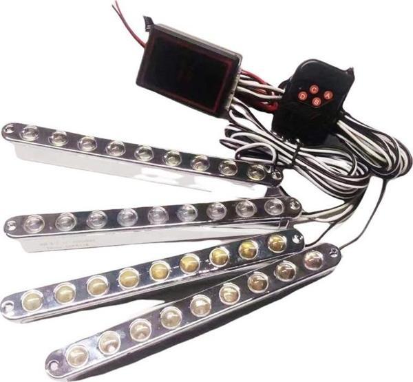 4x9 ledli panjur içi çakar lamba Sarı sarı - Sarı sarı 12V/LAPA182-2 - Image 1