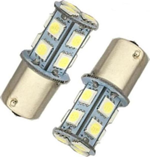 Tek duy düz tırnak led ampul 13SMD 3W 12V MAVİ / LAAM696 - Image 1