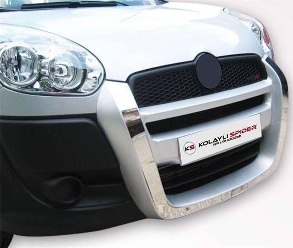 Fiat Doblo 2 Ön Koruma Kromlu Fiber 2010 ve Sonrası - Image 1