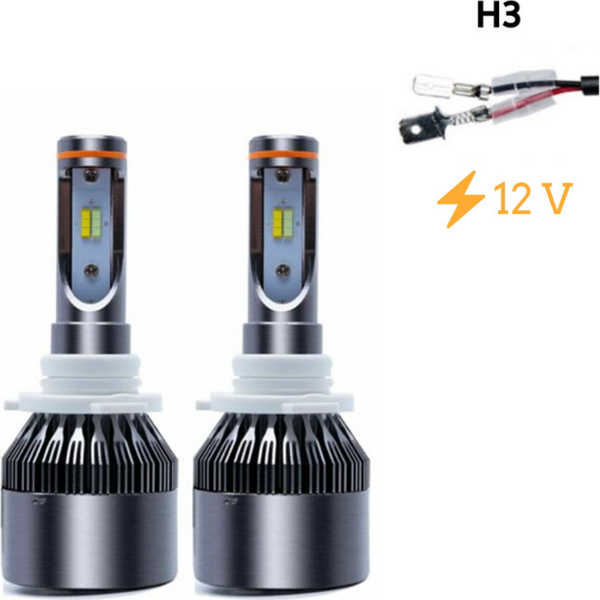 Space Led Far Ampulü H3 33W-3300lmx2-12V / LAAM489 - Image 1