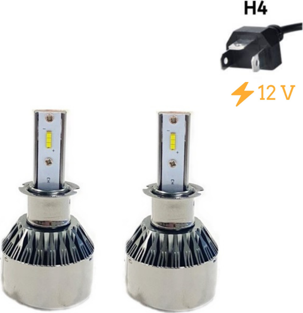 Space Led Far Ampulü Küçük Kasa Beyaz H4/36W /4800LM /12 / LAAM902 - Image 1