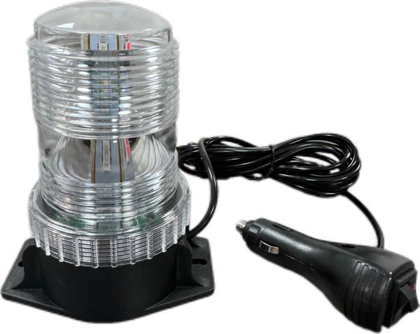 7 fonksiyonlu tepe lambası çakarlı mıknatıslı dikey model 12-30v kırmızı-mavi / LAIK537-1 - Image 1