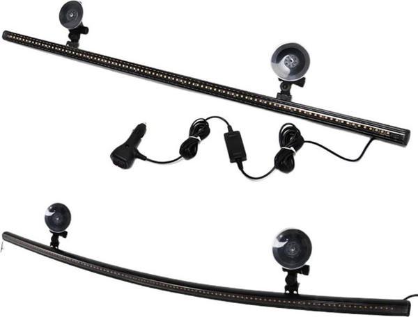 Çakar lamba 12-32v esnek model 84cm vantuzlu çakarlı mavi-kırmızı / LAPA543 - Image 1