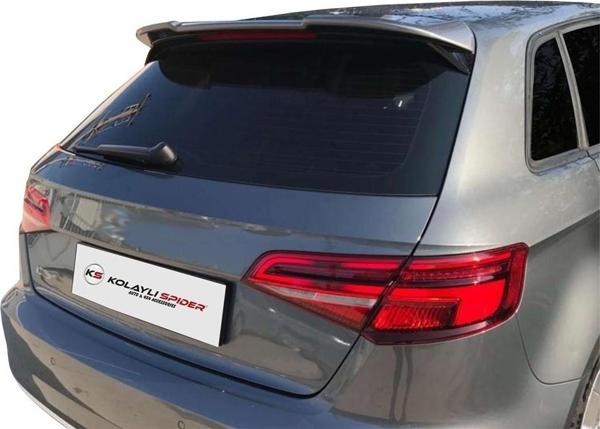 AUDI A3 HB Spoiler Fiber 2013 ve Sonrası - Image 1