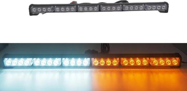Çakar lamba 24 led animasyonlu sarı-beyaz 12-24v/ LAPA537 - Image 1