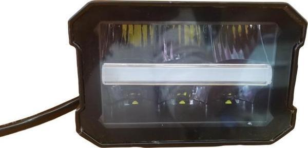 Space Offroad sis lambası 11,5 x 8 x 9cm beyaz-amber gündüz ledli  28w 12-80v adet/ LASS352 - Image 1