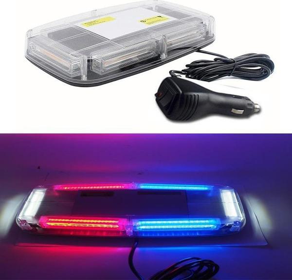 Çakarlı tepe lambası mıknatıslı kırmızı-beyaz-mavi 24w 12-24v / LAIK530 - Image 1