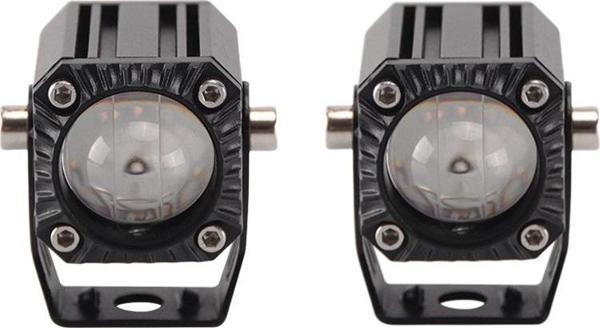 Space Offroad sis lambası 3.5cm beyaz-sarı 10w 12-80v set / LASS348 - Image 1