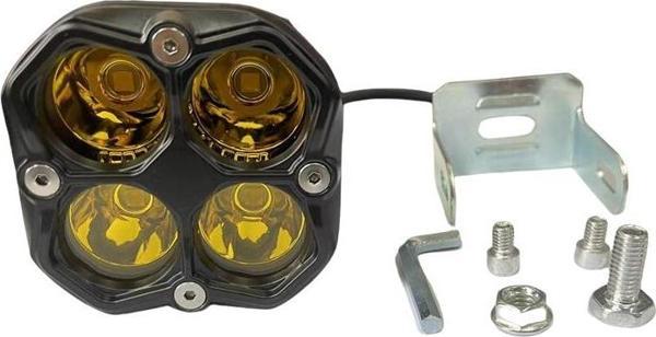 Space Offroad sis lambası 7.8x 6.8x7.8cm sarı 20w 12-60v set /  LASS393-1 - Image 1