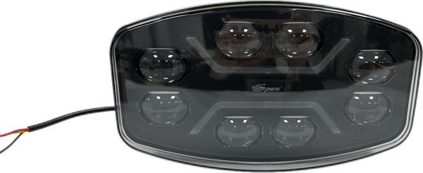 Offroad sis lambası 24.6 x 14 x 8.8cm beyaz-sarı gündüz ledli 12-36v adet / LASS362 - Image 1