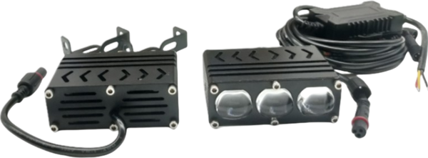 Offroad sis lambası 3 led beyaz 55w sarı 55w 12-80v /  LASS398 - Image 1