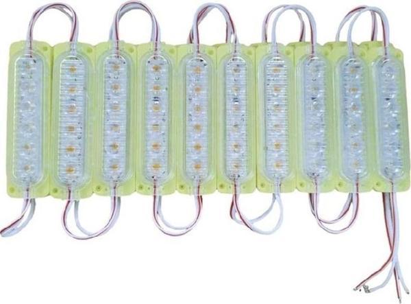 Parmak led sarı 6 led x 20'li paket 12v / LAAM649-3 - Image 1