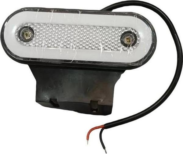 Side marker kasa lambası - beyaz 24v 3w çakarlı adet / LAAM446-1 - Image 1