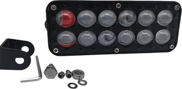 Space Offroad sis lambası kırmızı-mavi-beyaz -sarı çakarlı / beyaz sarı çakarlı/  LASS382 - Image 1