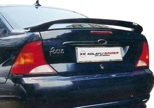 Ford Focus 1 SD Spoiler Bagaj Yüksek Işıksız Fiber 1998-2005 - Image 1