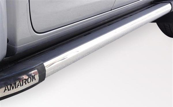 VW Amarok Titan Alüminyum Yan Koruma Siyah 2010-2016 - Image 1