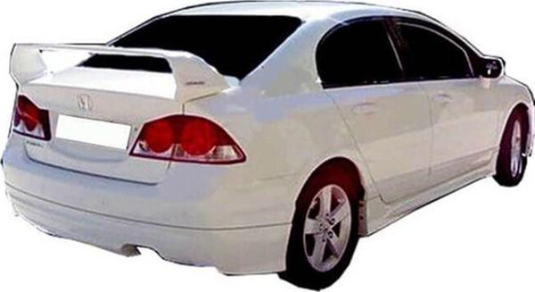 Honda Civic 7 Spoiler Bagaj Yüksek (Işıklı) Fiber 2001-2005 - Image 1