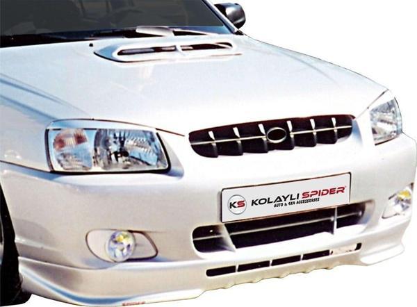 Hyundai Accent LC Ön Tampon Altı (Benzinli) Fiber 2000-2003 - Image 1