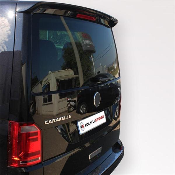 VW Caravelle T6 Spoiler Bagaj Gt Md:1 Fiber 2015 ve Sonrası - Image 1