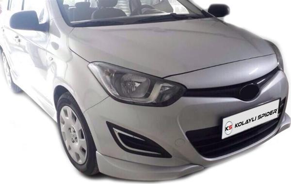 Hyundai i20 Ön Tampon Altı 2 Prç Fiber 2009-2014 - Image 1