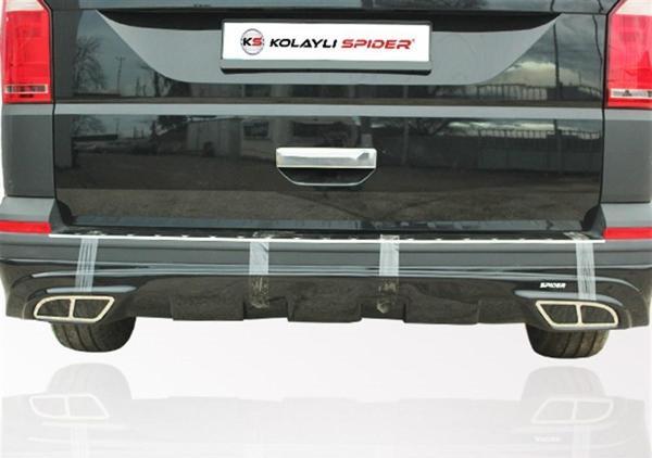 VW Transporter T6 Arka Tampon Altı Fiber 2015 ve Sonrası - Image 1