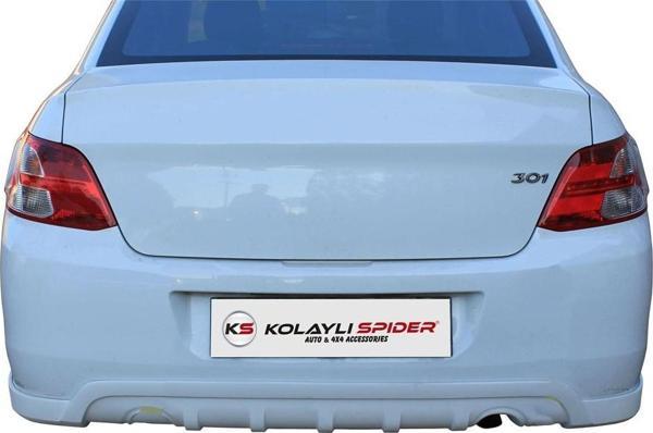 Peugeot 301 Arka Orta Tampon Difüzör Fiber 2013 ve Sonrası - Image 1