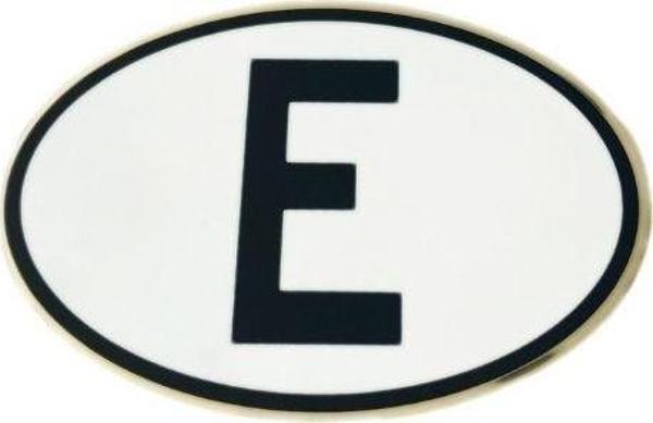 Arma E Spaın oval 125x85 mm armasız / YACIY174 - Image 1