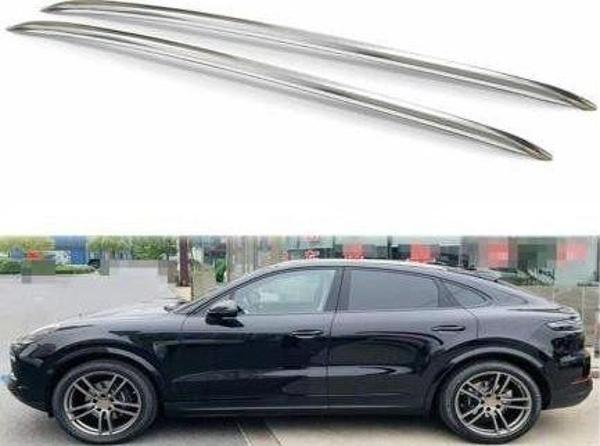 Porsche Cayenne Uyumlu Tavan Çıtası 2018- Silver Gri - Image 1