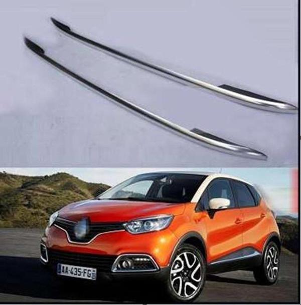 Renault Captur Uyumlu 2014 2017 Tavan Çıtası Gümüş Gri - Image 1
