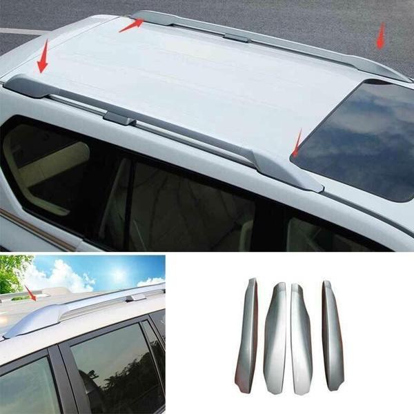 Toyota Prado Uyumlu Fj 150 Tavan Çıtası 2010 2017 Oem Style Gri - Image 1