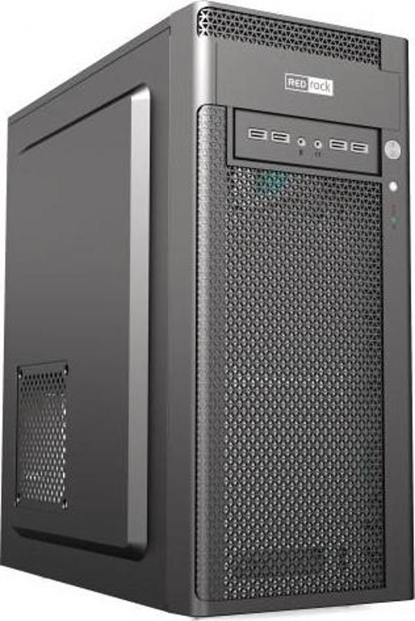 REDROCK T815BB PEAK 500W Siyah Mid Tower ATX Kasa - Image 1