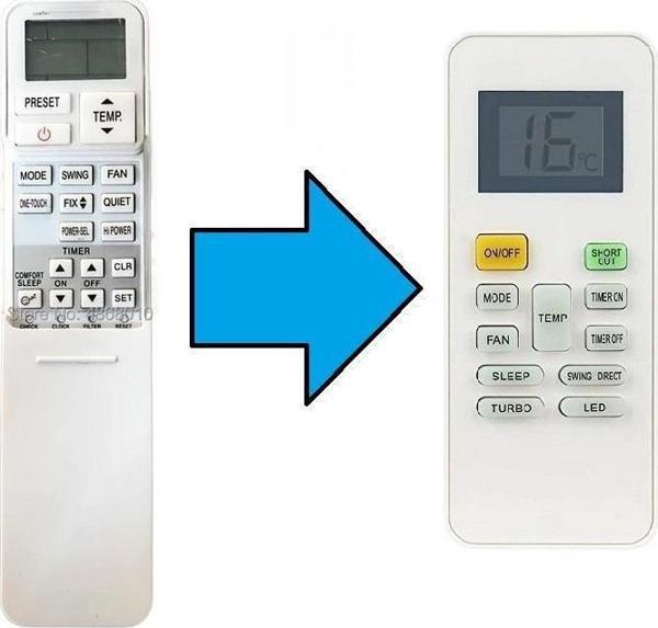 Toshiba WH-TA04NE Klima Kumandası-Resimde Sağdaki Gönderilir - Image 1