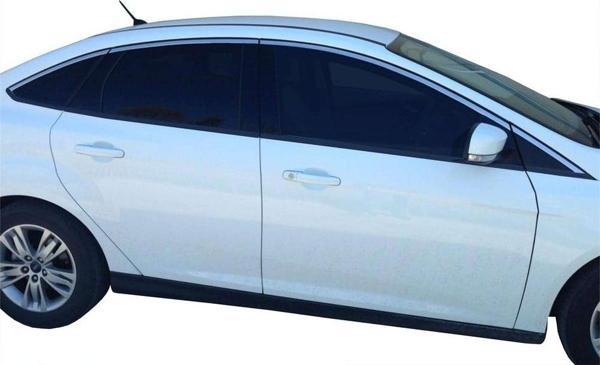 Ford Focus 3 SD Cam Üst Çıtası 8 Prç. Krom 2011-2014 - Image 1