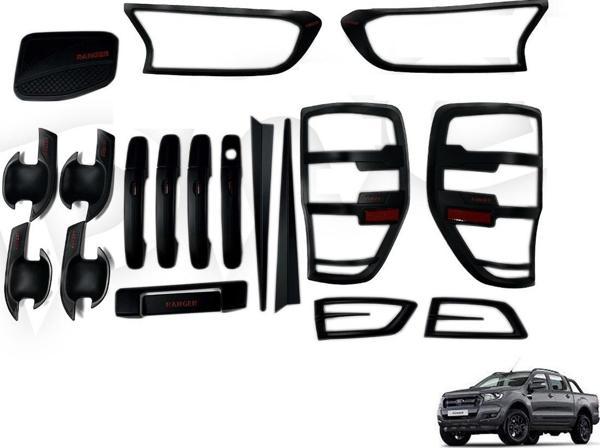 Ford Ranger 2015+ T7-T8 Full Set Siyah  - Image 1