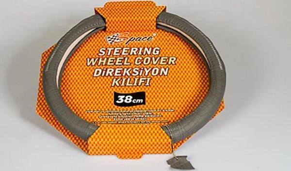 Space Direksiyon Kılıfı 38 cm Gri / DIKI341-G - Image 1