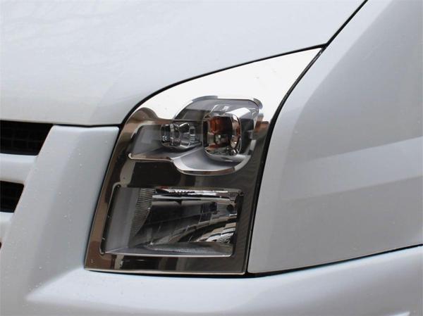 Ford Transit 6 Far Çerçevesi 2 Prç Krom 2006-2013 - Image 1