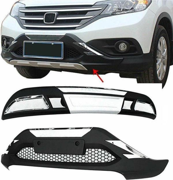 Honda Crv Uyumlu 2013 2015 Ön Arka Tampon Koruyucu Difüzör - Image 1
