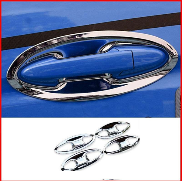 Honda Jazz Uyumlu 2014 Sonrası Dış Kapı Kolu İç Kaplama ABS(Plastik) Krom  - Image 1