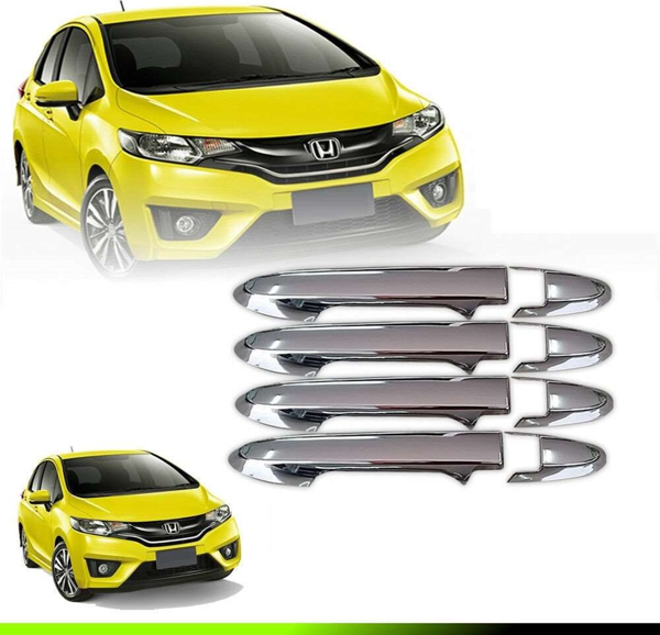 Honda Jazz Uyumlu 2014 Sonrası Kapı Kolu ABS (Plastik) Krom - Image 1